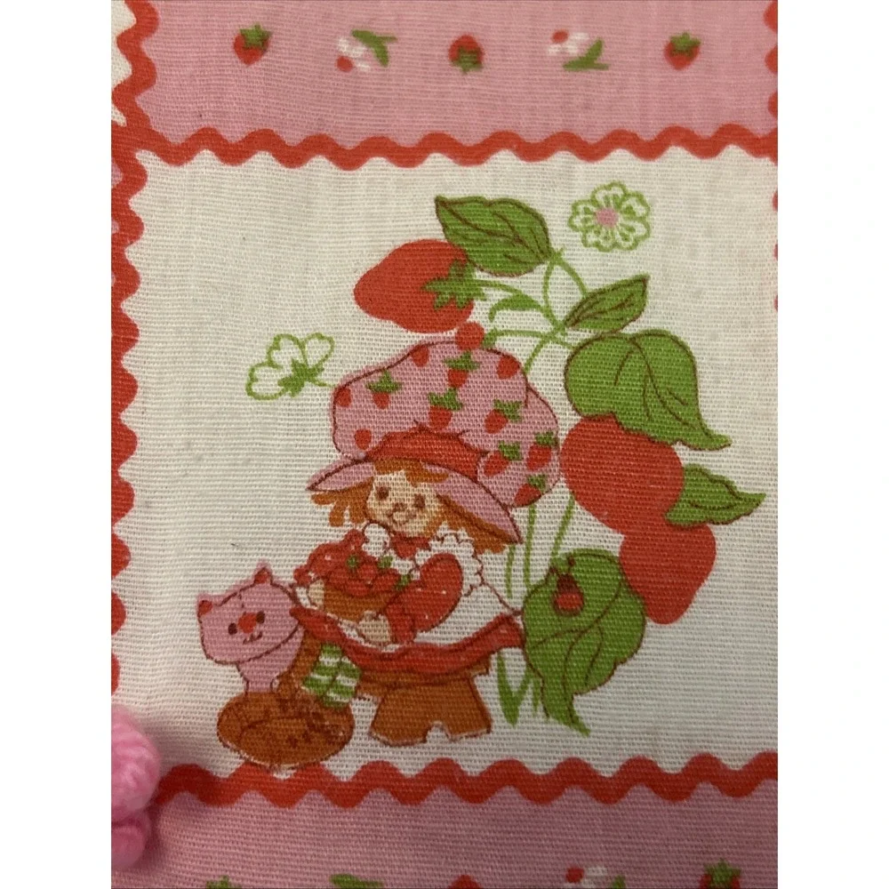 Vintage Strawberry Shortcake Comforter Throw Lap Quilt‎ Toddler 44